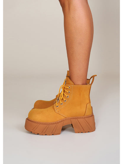 Future Mirage Leather Rider Boots Snow Mountain