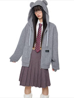 Bear Ear Hoodie Jacket