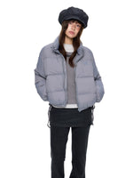 Maillard Cropped Down Puffer Jacket