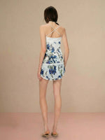 Vintage Floral Cami Top & Skirt Set