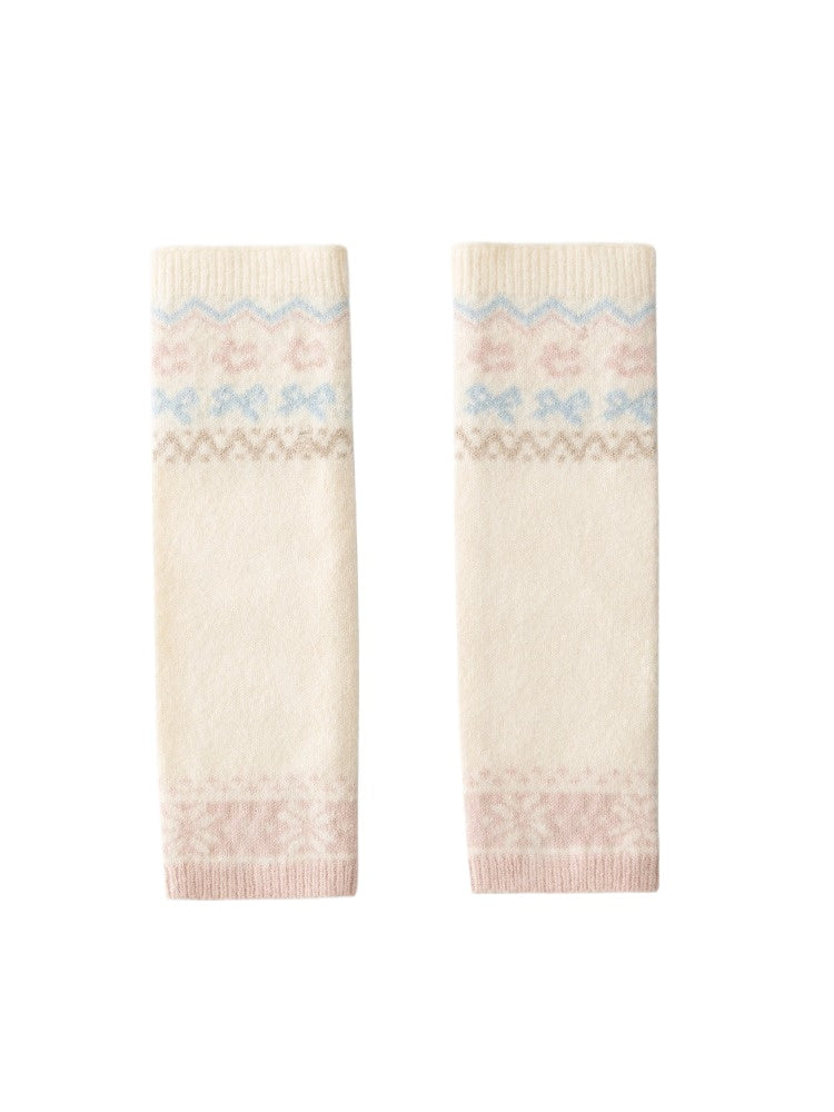 Vintage Fair Isle Leg Warmers