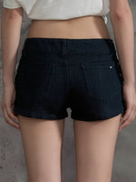 Stud Denim Shorts