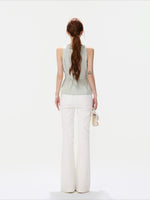 Lyocell Halter Wrap Top