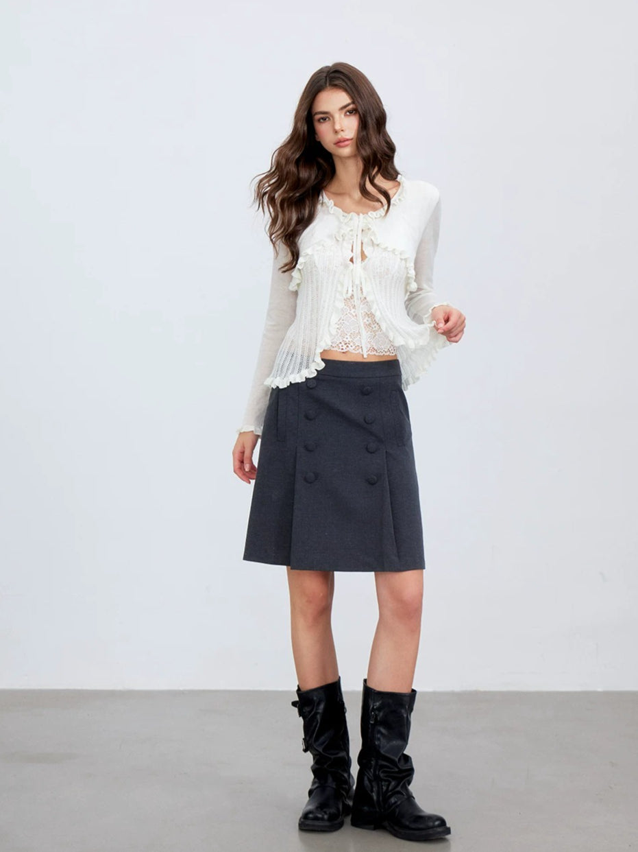 Lace Knit Cardigan