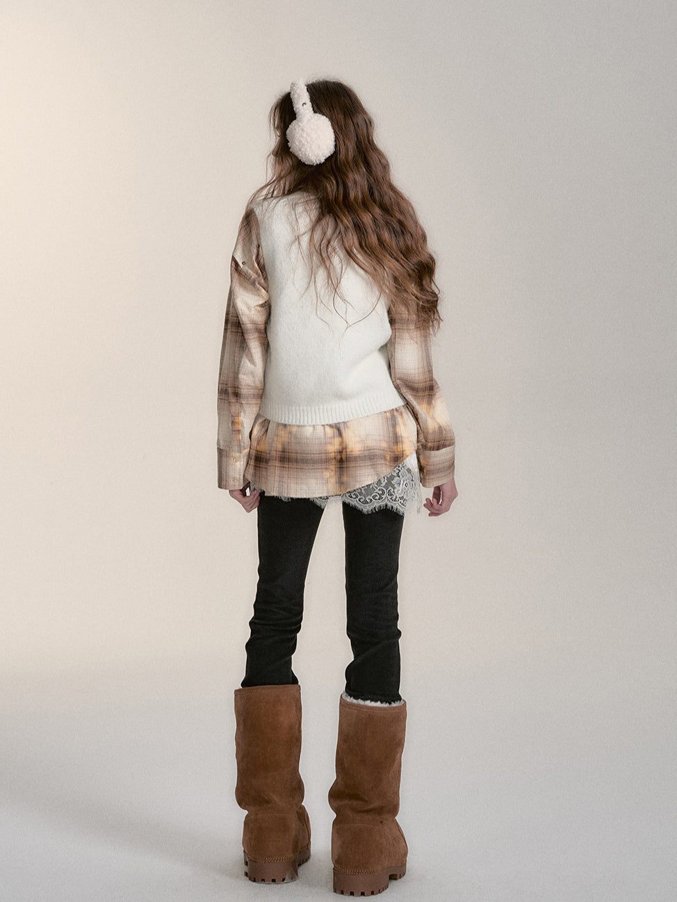 Wool-Blend Two-Piece Sweater Set