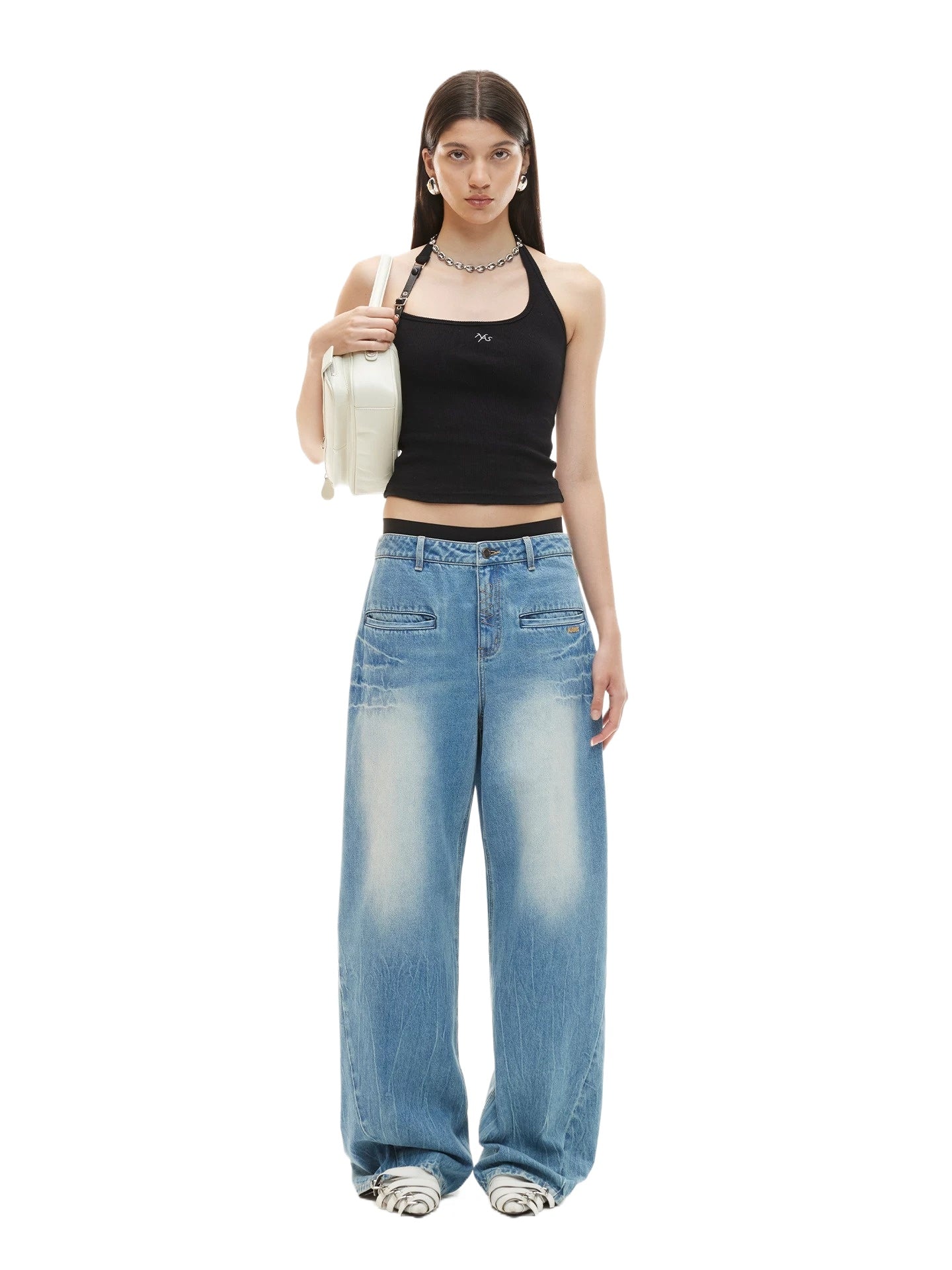 N3 Straight Leg Jeans