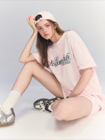 Embroidered Letter Tee