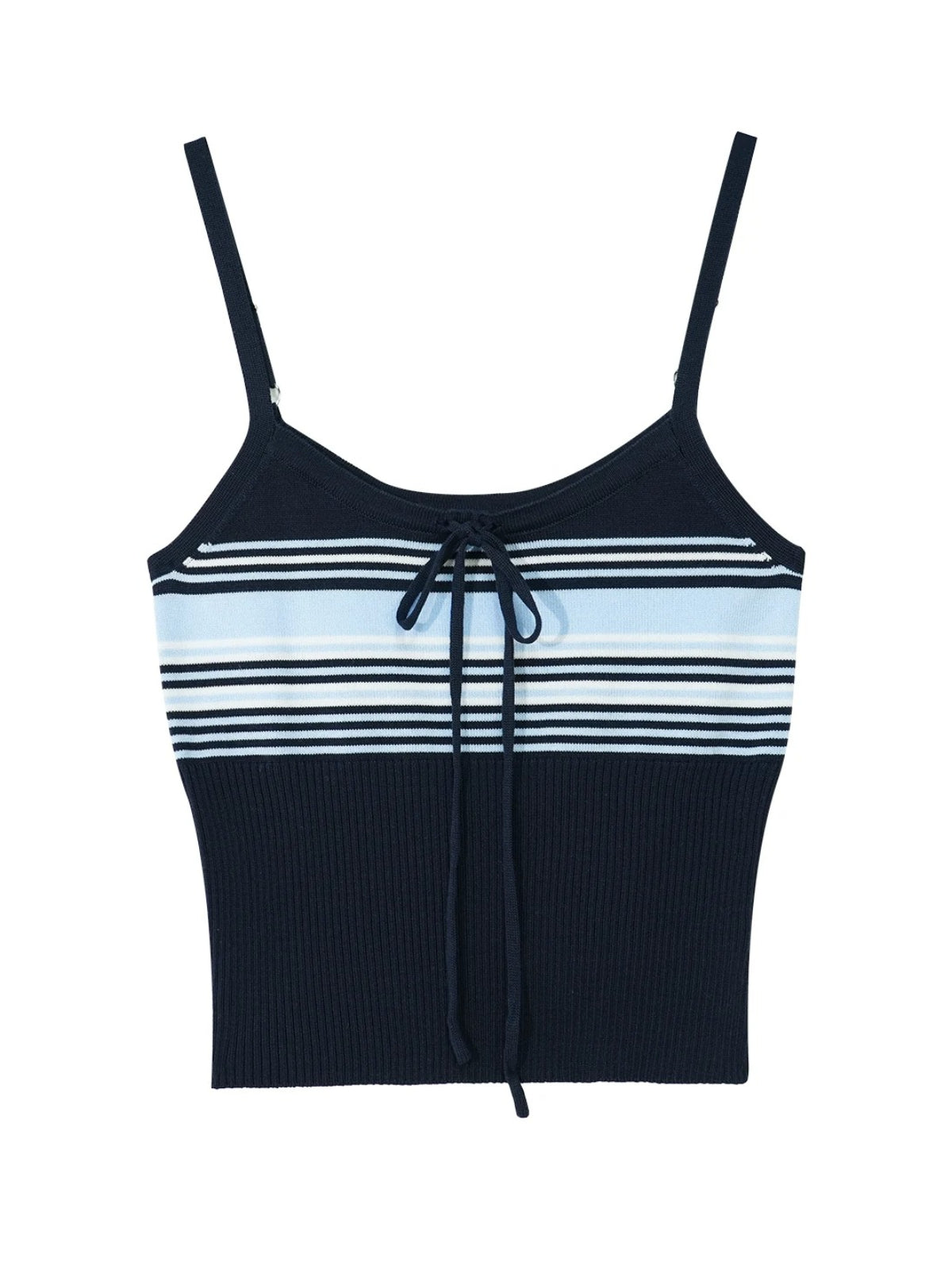 Striped Knit Three Piece Set