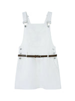 Denim Overall Skirt
