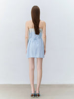 Sea Letter Lace Slip Dress