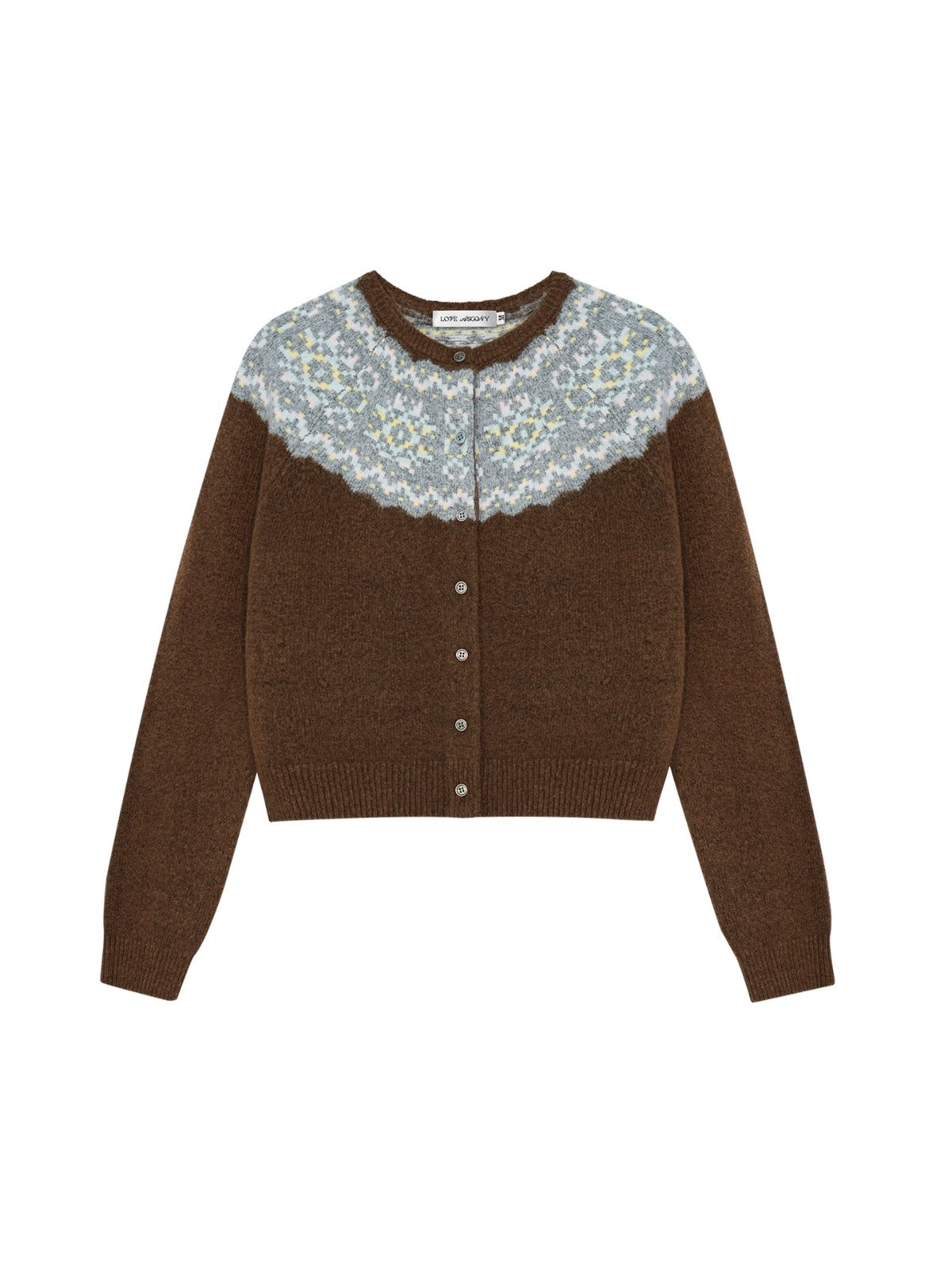 Fair Isle Cardigan &amp; Sweater Set