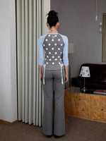 Polka Dot Raglan T-shirt