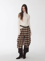 Camo Pony Hair Studded Belt