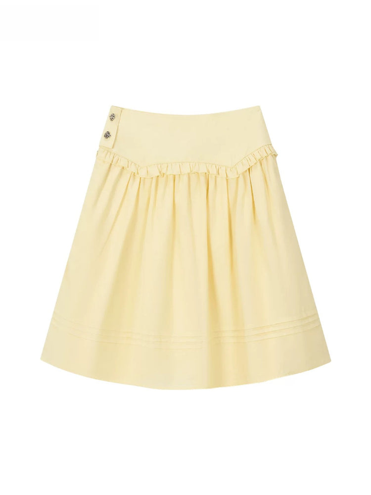 Butterfly Tie Tank Top &amp; Skirt Set