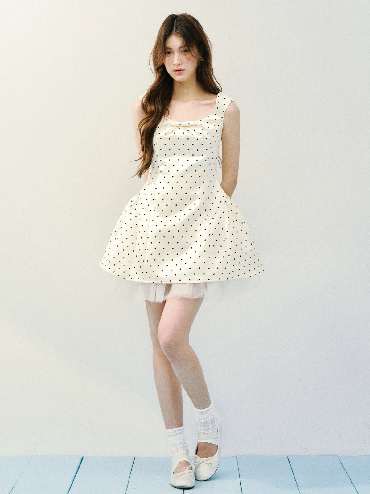 Satin Tulle Princess Dress