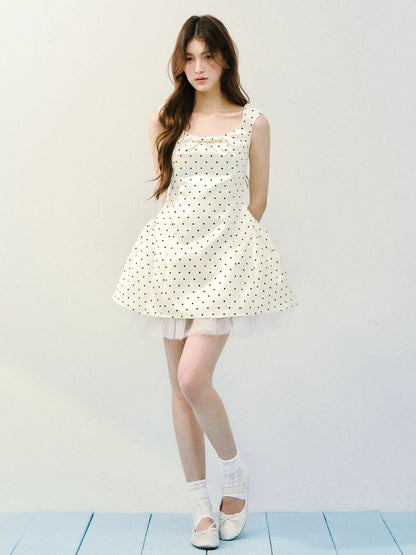 Satin Tulle Princess Dress