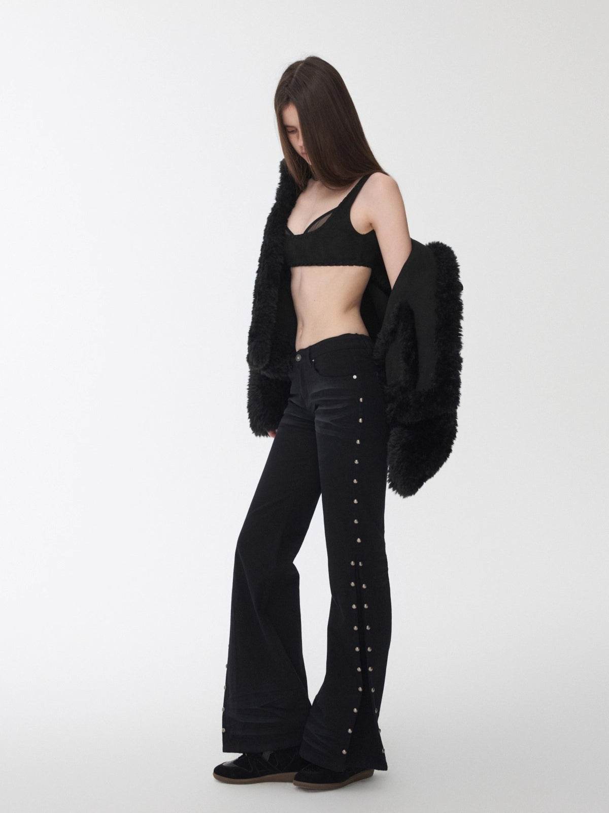 Reversible Shearling Suede Jacket