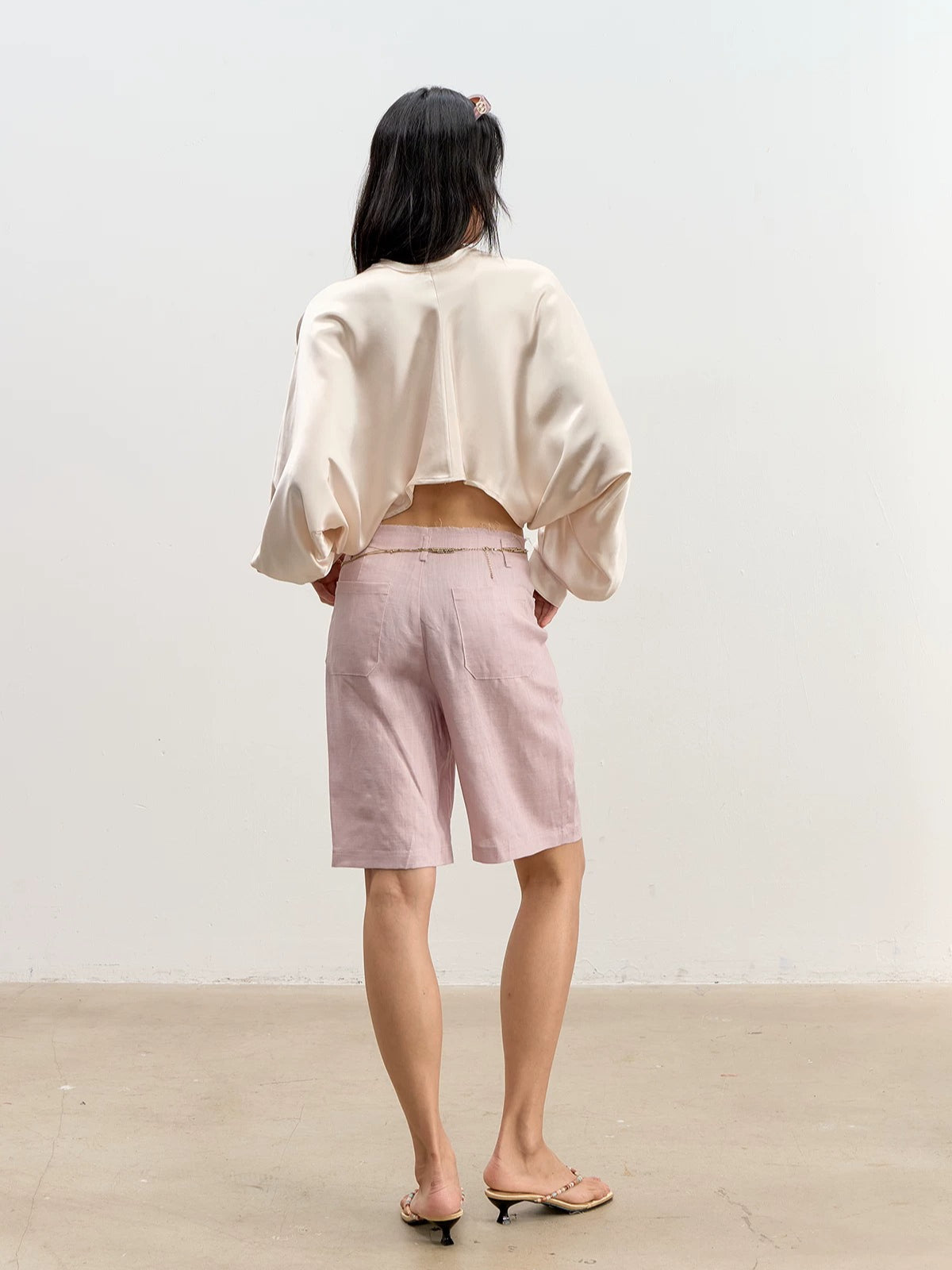 Acetate Satin Blouse