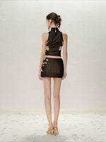 "Cherry Blossom " Qipao Set