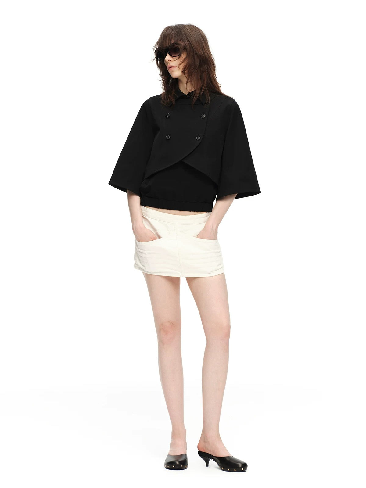 Two-Piece Cape Jacket
