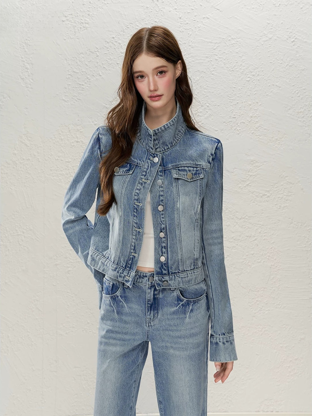 Vintage Blue Washed Jacket