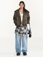 Punk Oversized Motorcycle Jacket