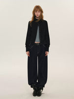 Napoleon Lace Faux Suede Jacket