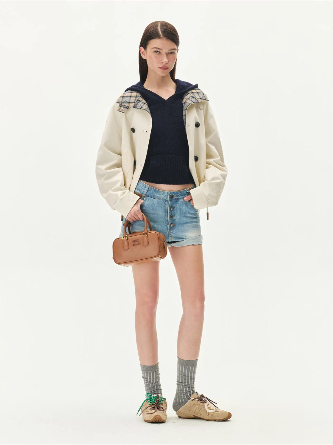 Reversible Plaid Jacket