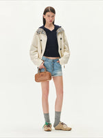 Reversible Plaid Jacket