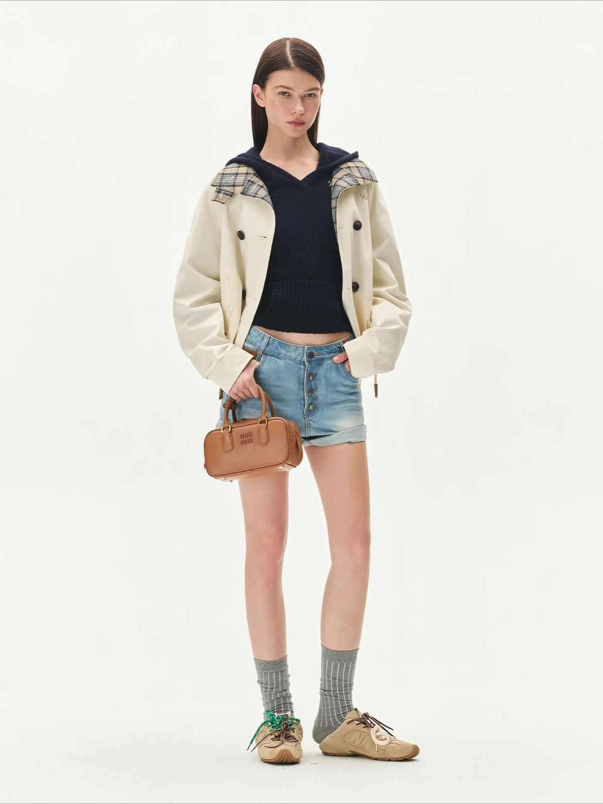 Reversible Plaid Jacket