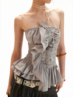 Bustier Cami Flared Top