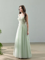 Floral Tulle Slip Maxi Dress