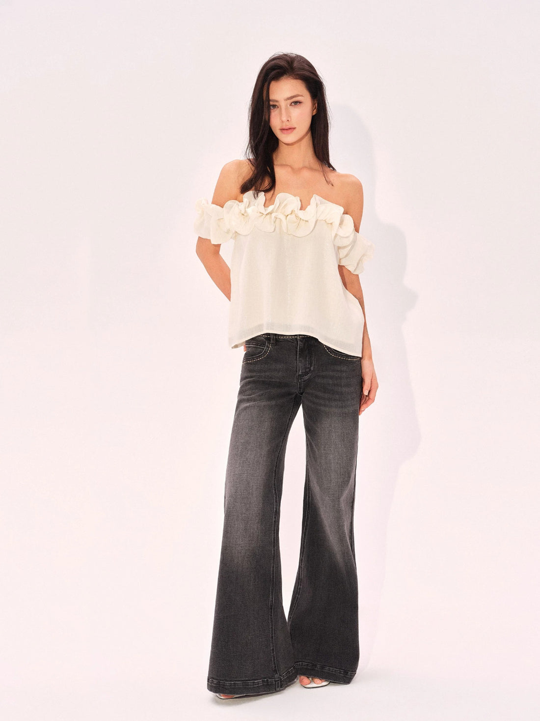 Ramie Off Shoulder Top