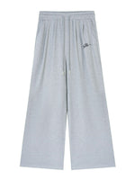 Polka Dot Vest Hooded Drawstring Sweatshirt Pants Set