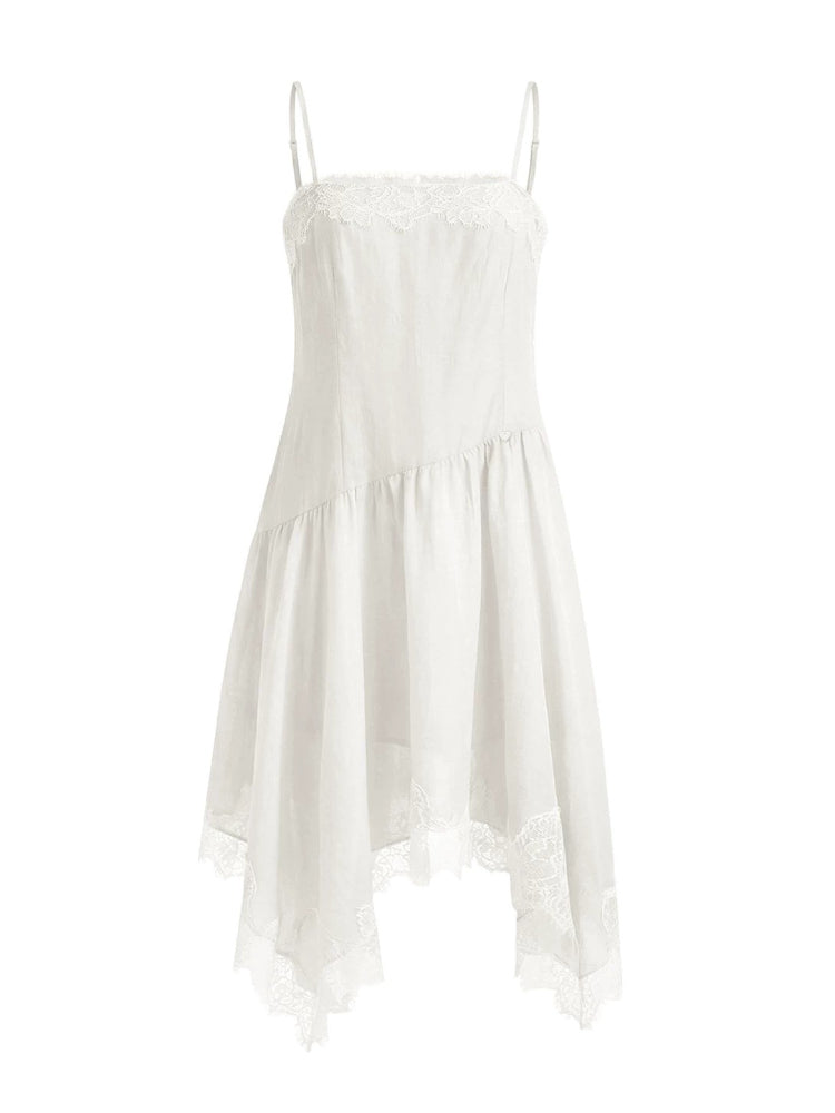 Lace Hem Slip Dress