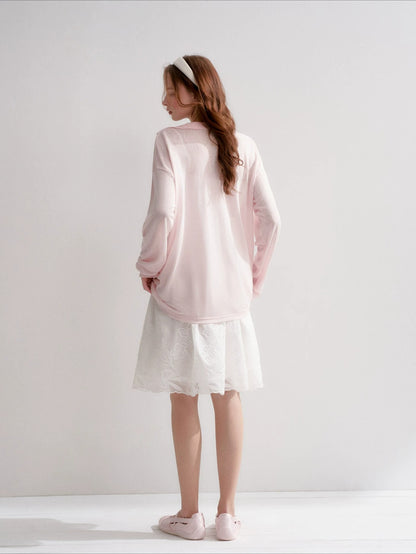Ruffle Cloud Tee Set