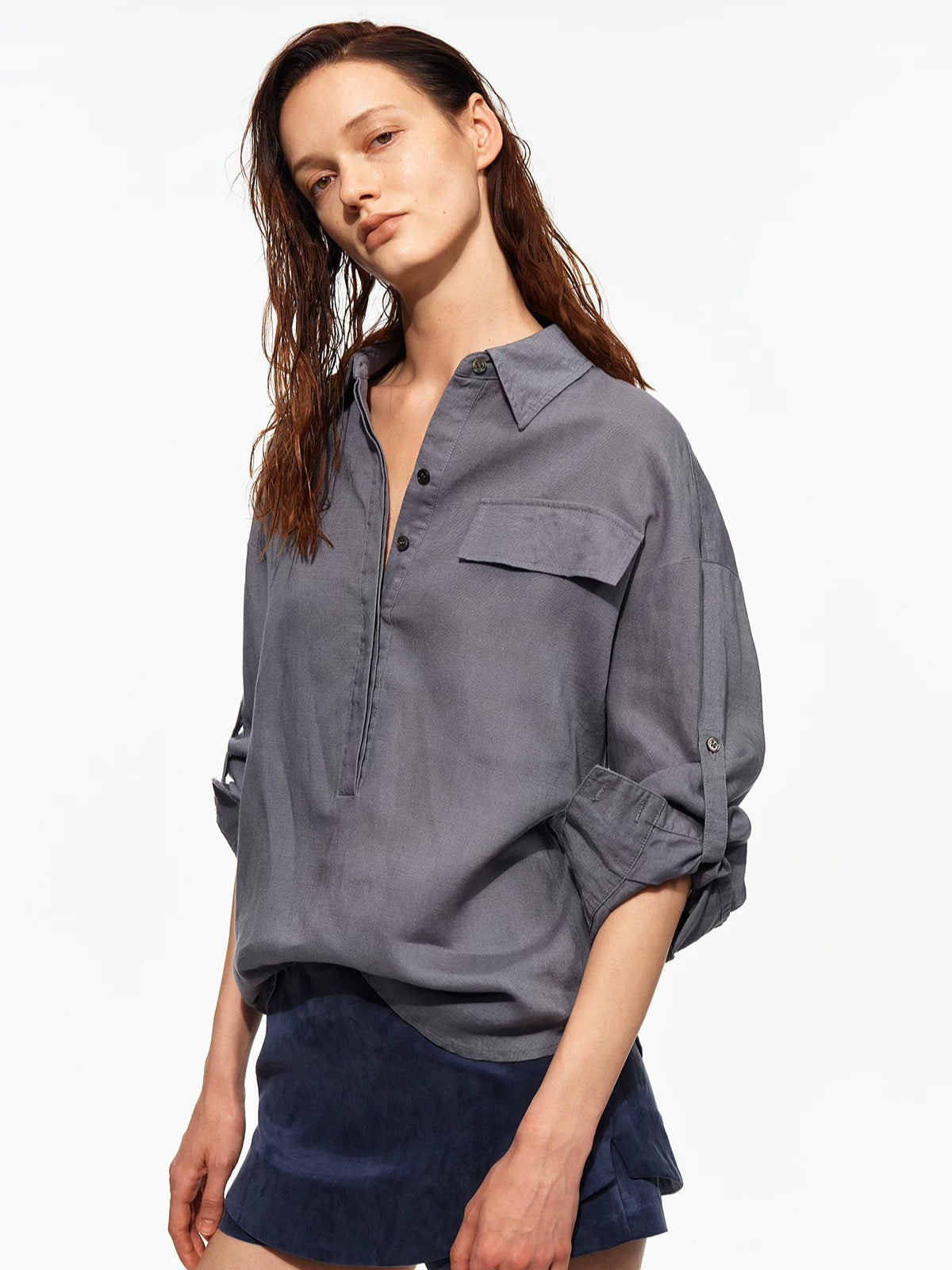 Linen Blend Shirt