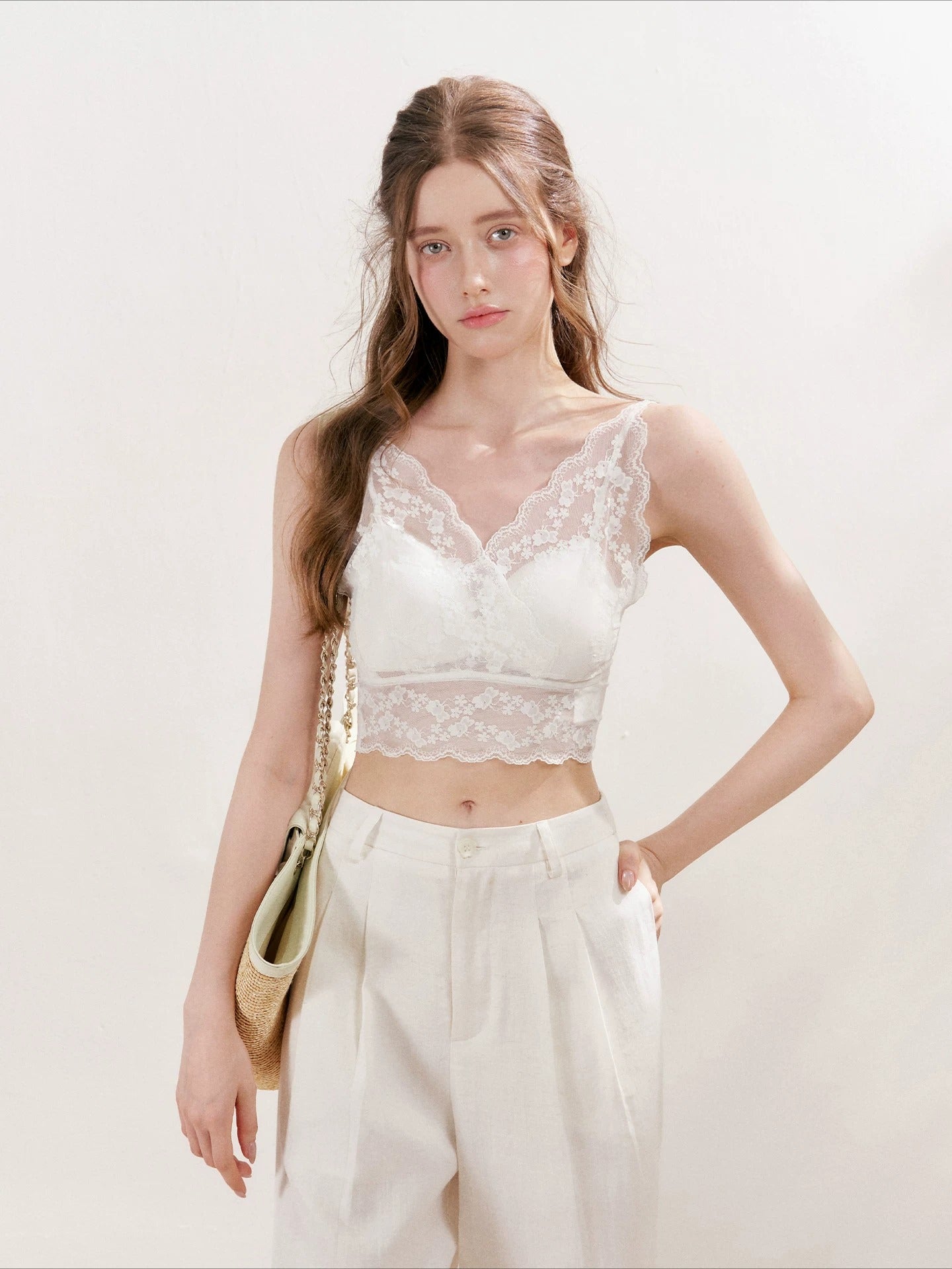 Lace Cup Cami Top
