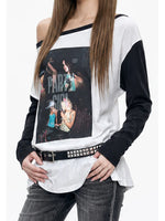 Asymmetric Backless T-Shirt
