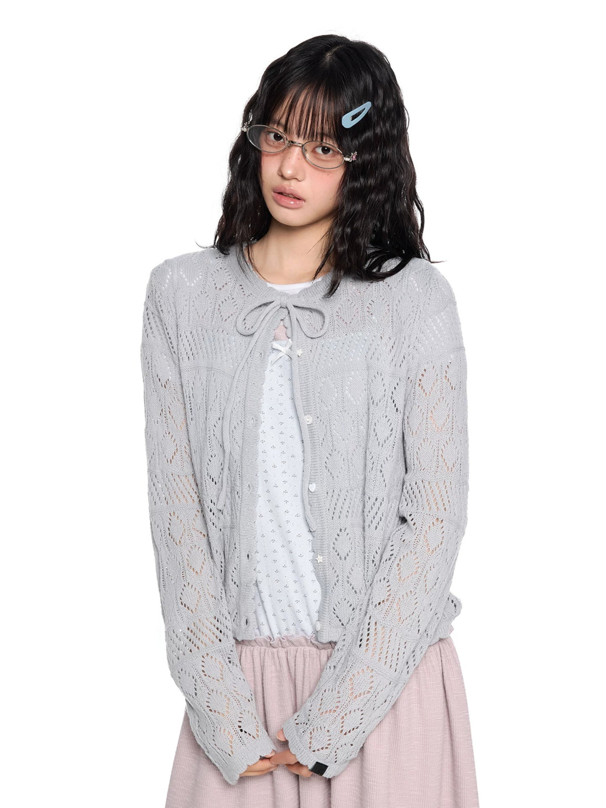 Boho Sheer Knit Cardigan