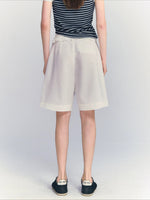 Lace Waist Bermuda Shorts