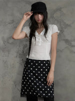 Textured Doll Collar Top