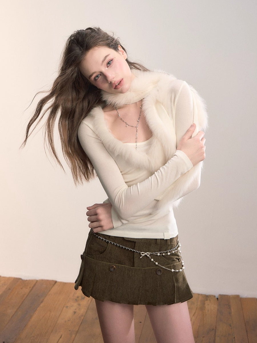 Reversible Detachable Versatile Retro Shorts