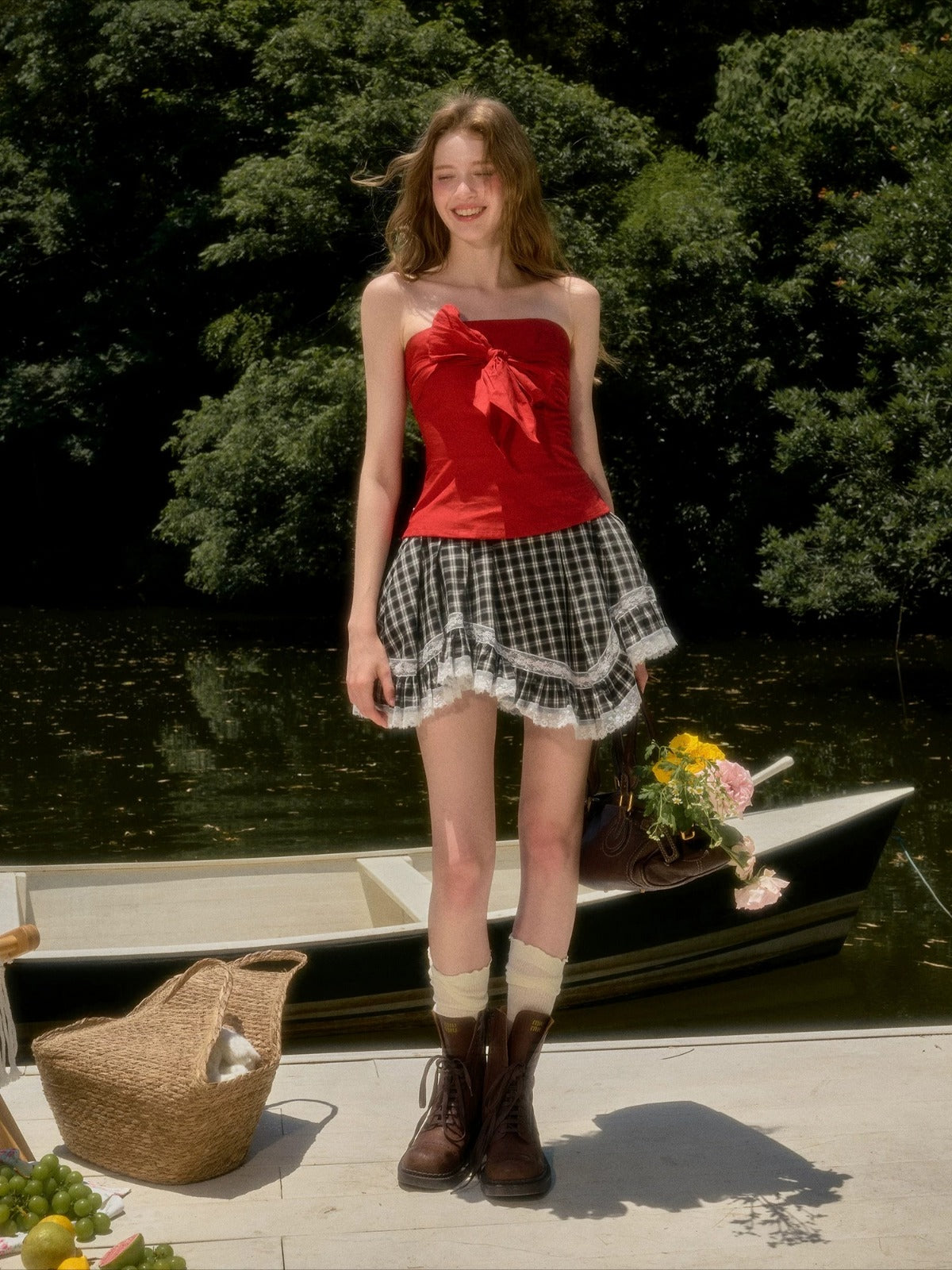 Bow Bandeau Top