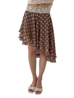 Vintage Polka Dot A-Line Skirt