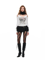 Lace Layered Tulle Mini Skirt