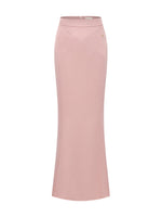 Fitted Mermaid Style Half Skirt & Top Set