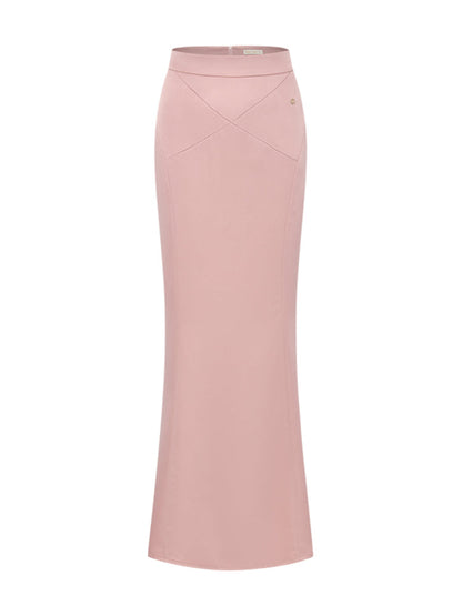 Fitted Mermaid Style Half Skirt &amp; Top Set