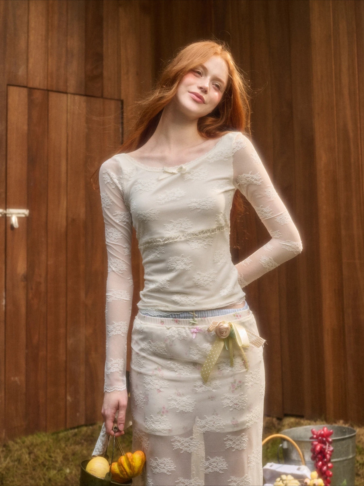 Lace Layered Set