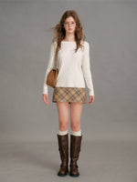 Textured Cable Knit Turtleneck Set